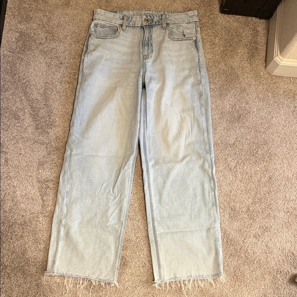 American Eagle curvy stovepipe jeans sz 6